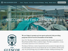 Tablet Screenshot of glencoe.org